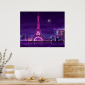 Poster Parijs (Keuken)