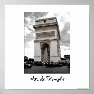 Poster Parijs - Arc de Triomphe