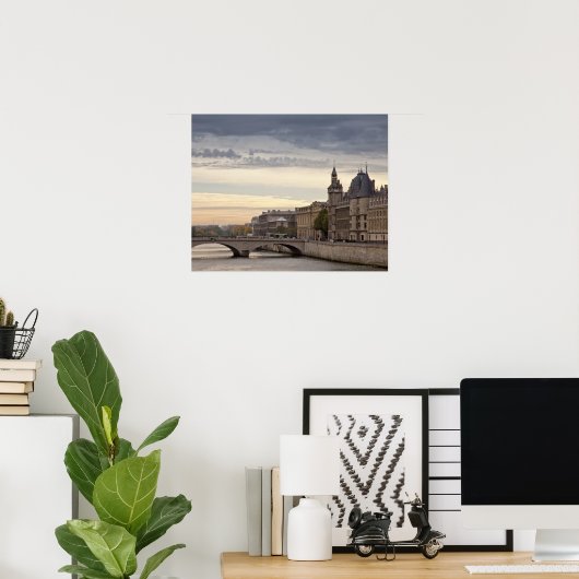 Poster Paris (Bureau à domicile)