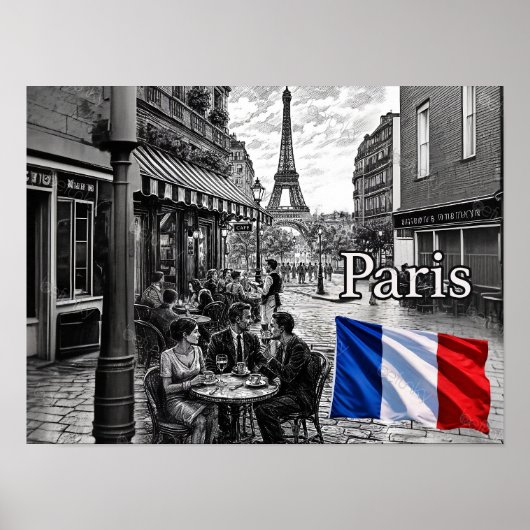 Poster Paris (Devant)