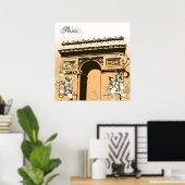 Poster Paris (Bureau à domicile)