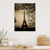 Poster Paris (Cuisine)