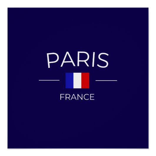 Poster Paris (Devant)