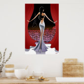 Poster Paris (Cuisine)