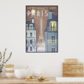 Poster Paris (Cuisine)