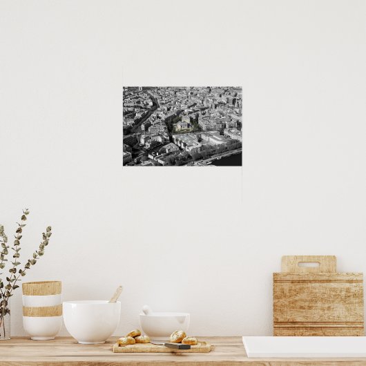 Poster Paris (Cuisine)