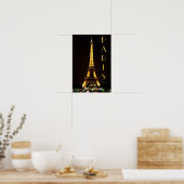 Poster Paris (Cuisine)