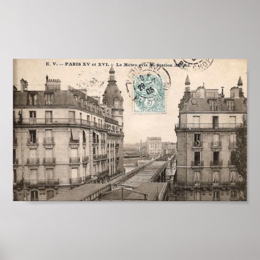 Poster Paris (Devant)
