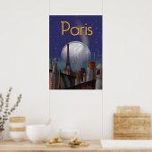 Poster Paris (Cuisine)