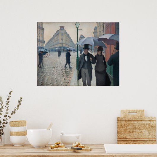 Poster Paris (Cuisine)