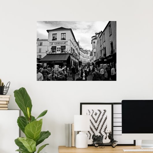 Poster Paris (Bureau à domicile)