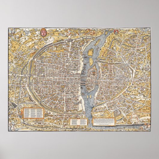 Poster Paris 1550 (Devant)