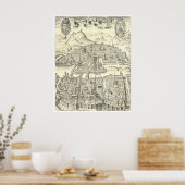 Poster Paris 1600 (Cuisine)