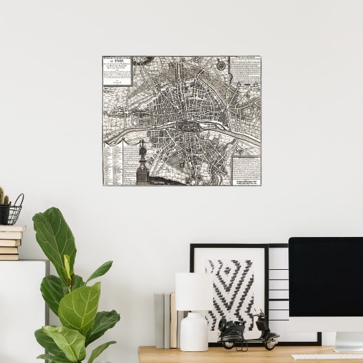 Poster Paris 1643 (Bureau à domicile)