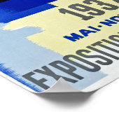 Poster Paris 1937 ~ Exposition internationale (Coin)