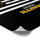 Poster Paris 2024 Solar Eclipse 2024 040824 Eclipse (Coin)