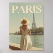 Poster Paris 50s vintage (Devant)