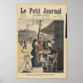 Poster Paris à six heures du matin (Devant)