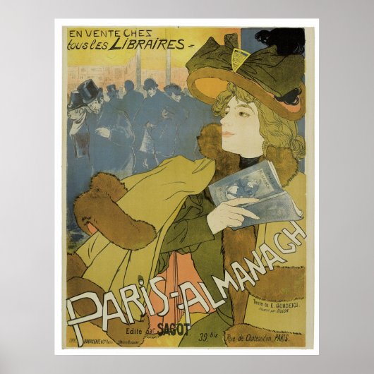 Poster Paris-Almanach (Devant)
