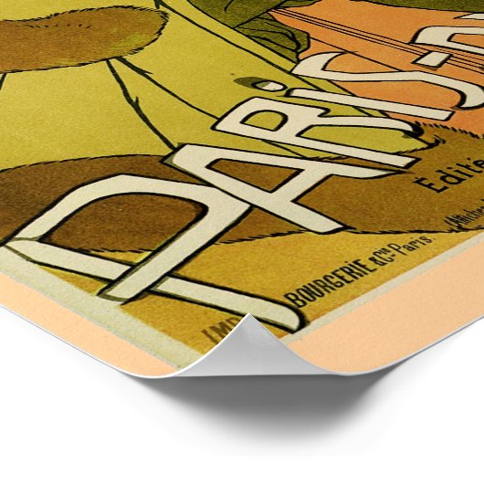 Poster Paris-Almanach (Coin)