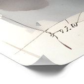 Poster Paris aquarelle (Coin)