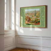 Poster Paris Art Print Nouveau