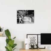 Poster Paris Bar, 1895. Photo vintage (Bureau à domicile)