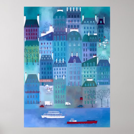 Poster Paris Blues (Devant)