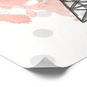 Poster Paris Bonjour (Coin)