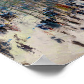 Poster Paris Boulevard, Claude Monet (Coin)