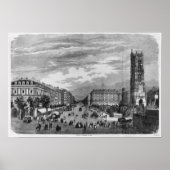 Poster Paris, Boulevard de Sebastopol (Devant)