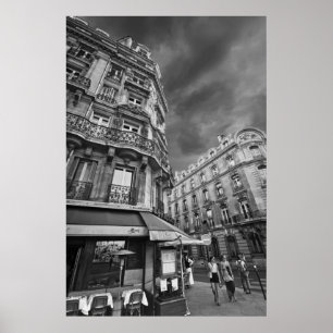 Poster Paris Café Scene (IV)