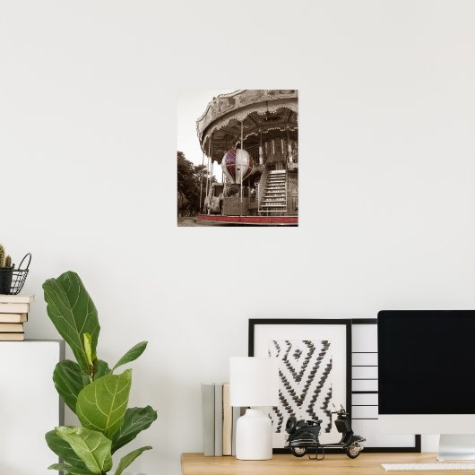 Poster Paris Carousel (Bureau à domicile)