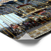 Poster Paris Carousel (& Tour Eiffel) (Coin)
