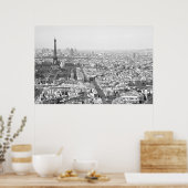 Poster Paris depuis Above VI (Cuisine)