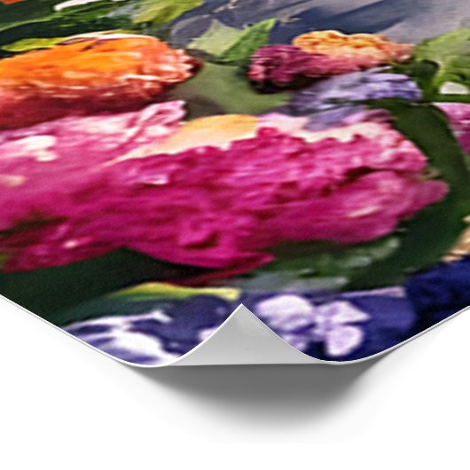 Poster Paris Dreamscape Avec Tour Eiffel (Coin)