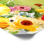 Poster Paris En Fleur : Un Printemps Rêvé (Coin)