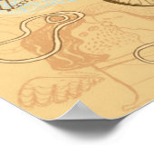 Poster Paris en France (Coin)