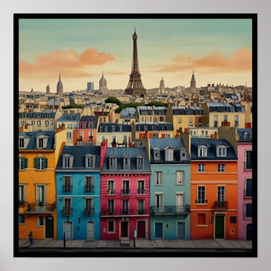 Poster Paris enchanteur (Devant)