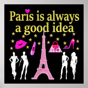 POSTER PARIS EST TOUJOURS UNE BONNE IDÉE