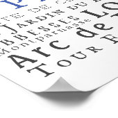 Poster Paris et ses monuments (Coin)