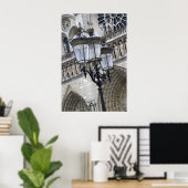 Poster paris - feu de rue (Bureau à domicile)