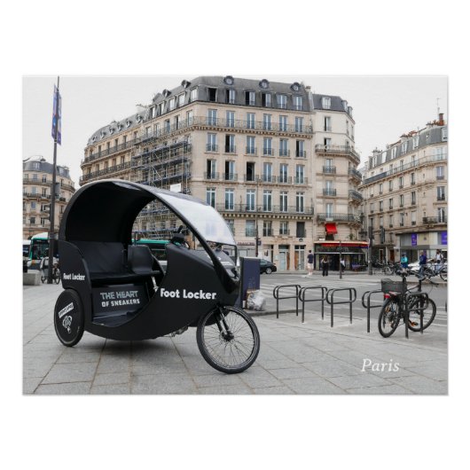 Poster Paris. France. (Devant)