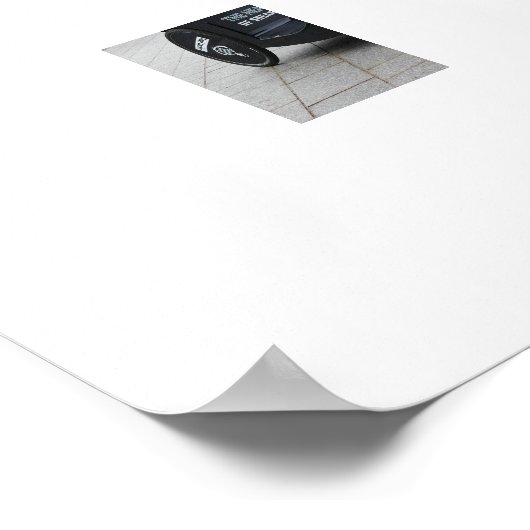 Poster Paris. France. (Coin)