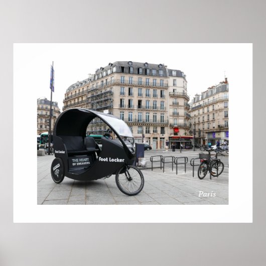 Poster Paris. France. (Devant)