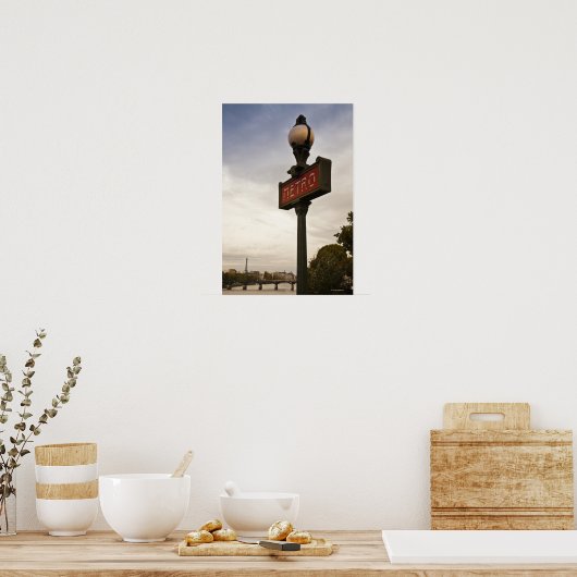 Poster Paris, France 5 (Cuisine)