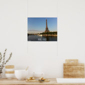 Poster Paris, France - Skywriters survole la Tour Eiffel (Cuisine)