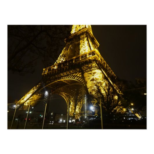 Poster Paris. France. Tour Eiffel (Devant)