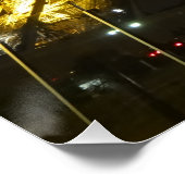 Poster Paris. France. Tour Eiffel (Coin)