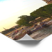 Poster Paris. France. Tour Eiffel. (Coin)